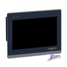 Schneider HMIST6500 10"W touch panel display, 2COM, 2Ethernet, USB host&device, 24VDC