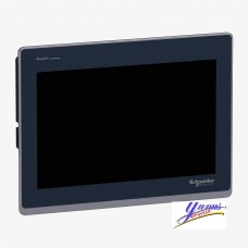 Schneider HMIST6600 12"W touch panel display, 2COM, 2Ethernet, USB host&device, 24VDC