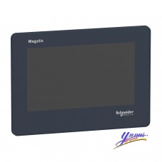 Schneider HMISTO715 4.3" wide screen touch panel, RS-232/485 RJ45