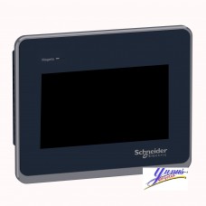 Schneider HMISTW6200 4"W touch panel display, 1Ethernet, USB host&device, 24VDC