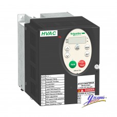 Schneider ATV212H075M3X Variable speed drive ATV212 - 0.75kW - 1hp - 240V - 3ph - wo EMC - IP21