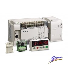 Delta DVP32EH00M2 32 Point, 16DI/16DO (Transistor) 100~240 AC Power, X0~X1 and X4~X5 are DC5V high-speed input PLC