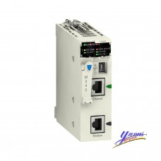 Schneider BMXP342020 Processor module M340 - max 1024 discrete + 256 analog I/O - Modbus - Ethernet