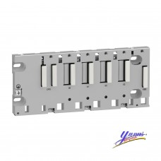 Schneider BMXXBP0400 Rack M340 - 4 slots - panel, plate or DIN rail mounting