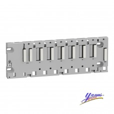 Schneider BMXXBP0600 Rack M340 - 6 slots - panel, plate or DIN rail mounting