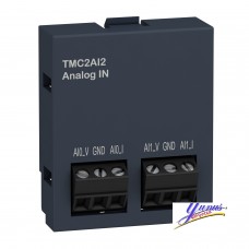 Schneider TMC2AI2 Cartridge M221 - 2 analog inputs - I/O extension