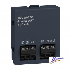 Schneider TMC2AQ2C Cartridge M221 - 2 analog current outputs - I/O extension