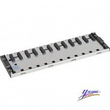 Schneider TSXRKY12 Non-extendable rack - for single rack configuration - 12 slots - IP20