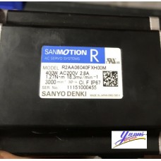 Sanyo Denki R2AA06040FXH00M Servo Motor